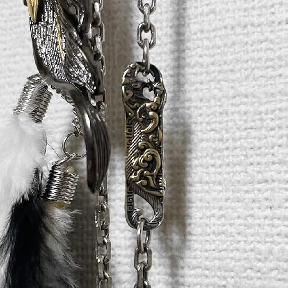 Amazon.co.jp: [AllegloCROWS] モード系 ネックレス メンズ V系
